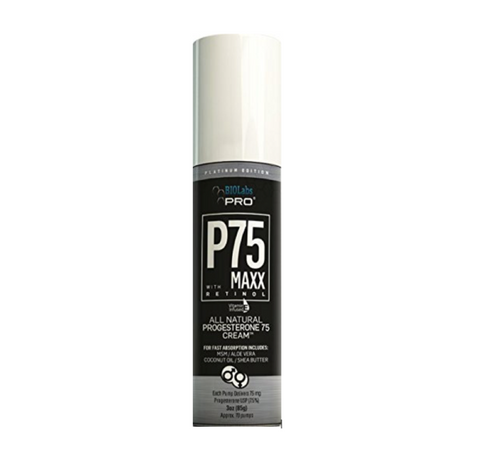 Natural P75 MAXX Bioidentical Progest Cream 75mg