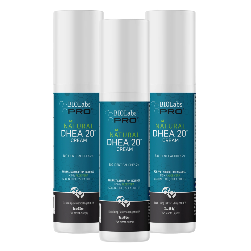 BIOLabs PRO DHEA 20 CREAM 6 month Supply