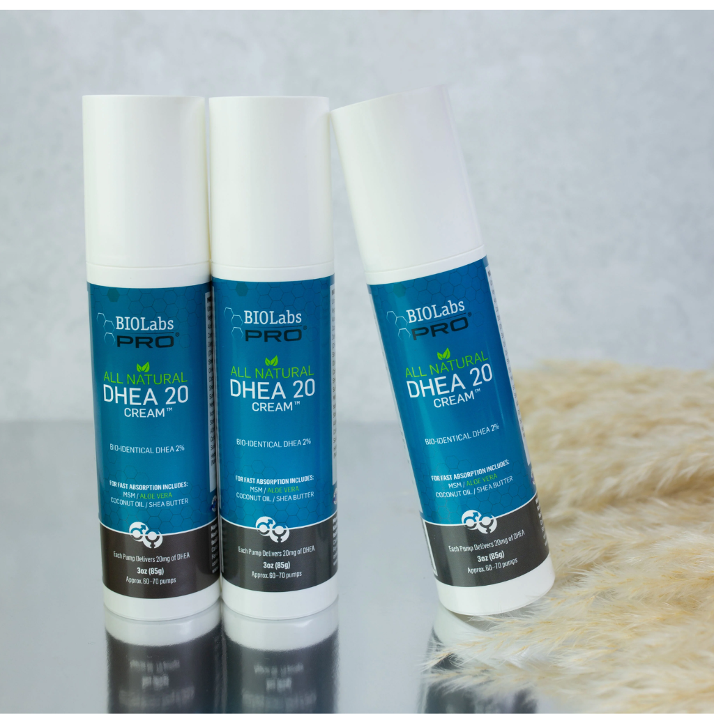 BIOLabs PRO DHEA 20 CREAM 6 month Supply