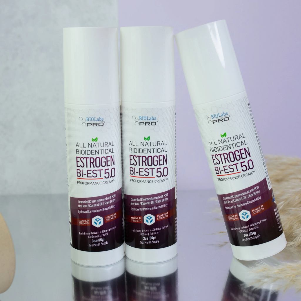 BIOLabs PRO Natural ESTROGEN BI-EST 5.0 (3-pack bundle) 6 month Supply