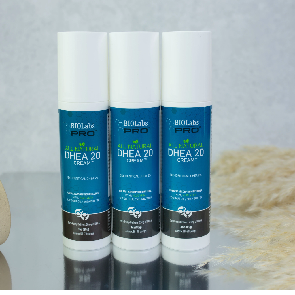 BIOLabs PRO DHEA 20 CREAM 6 month Supply
