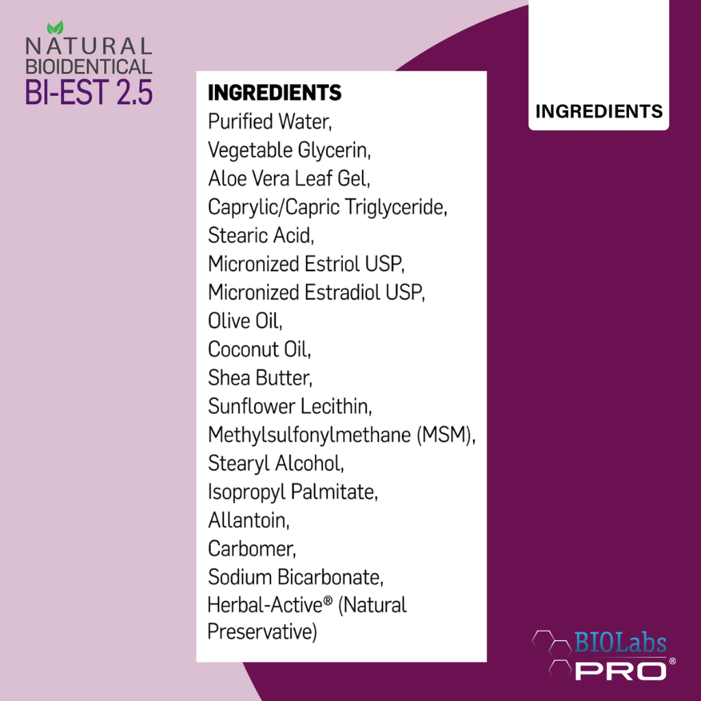 BIOLabs PRO Bi-Est 2.5 (3-pack bundle) 6 month Supply!