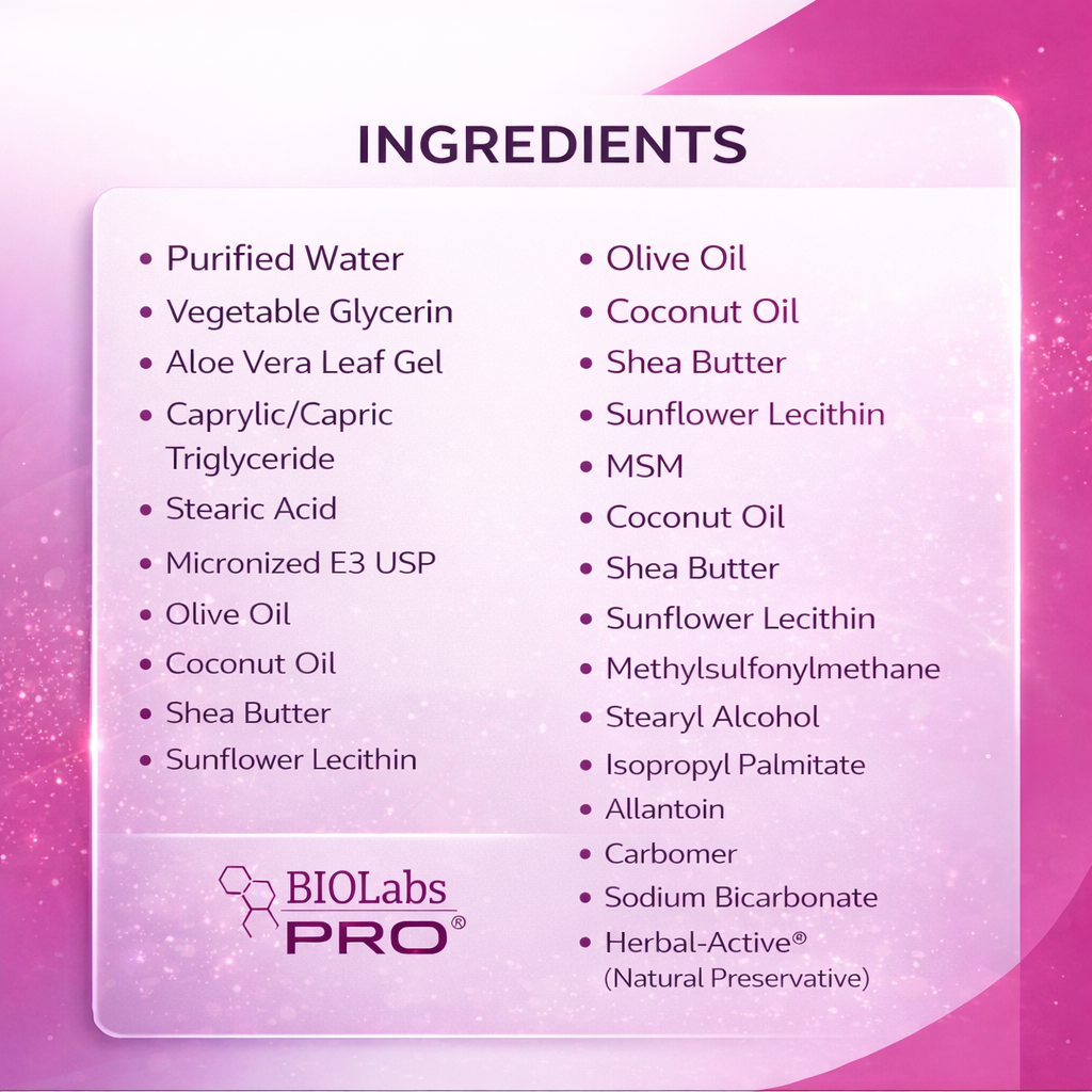 BIOLabs PRO E3 5.0 Cream