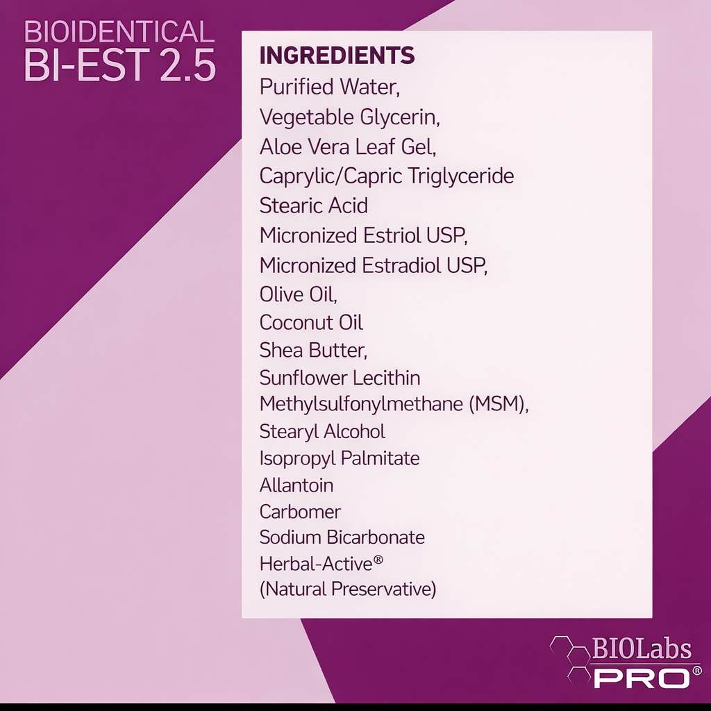 BIOLabs PRO BI-EST 2.5 Cream