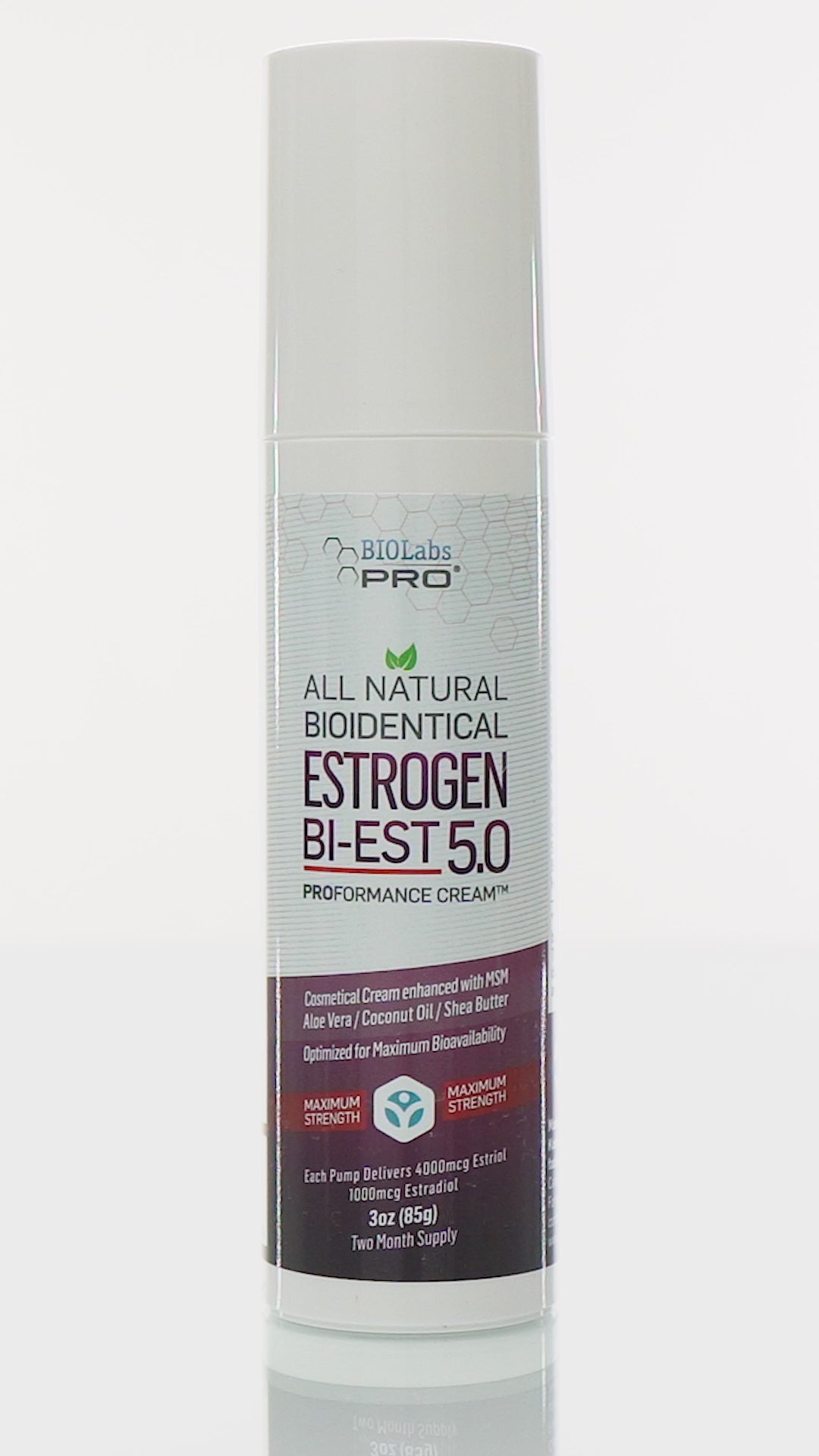 BIOLabs PRO Natural ESTROGEN BI-EST 5.0 (3-pack bundle) 6 month Supply