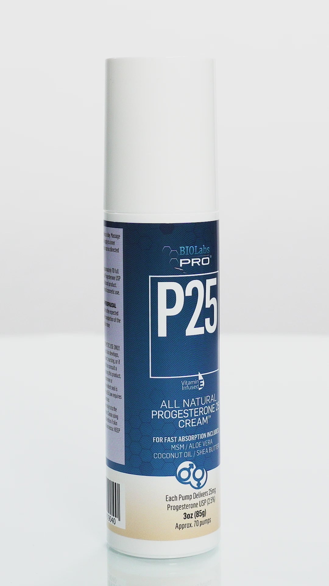 BIOLabs PRO P25 CREAM  (3-pack bundle) 6 month Supply!