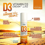 Natural Vitamin D3 10,000 IU Cream